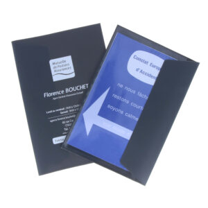 Porte constat amiable avec rabat