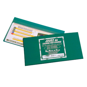 auxence etui pvc pochette jeux pmu 1 volet fabrication française