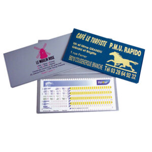 Pochette PMU 2 volets