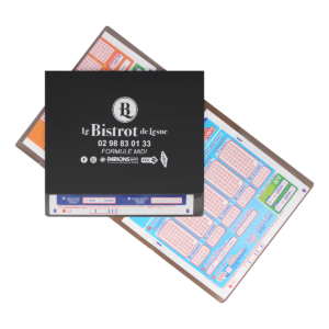 pochette jeux loto keno etui pic fabrication française objets publicitaires