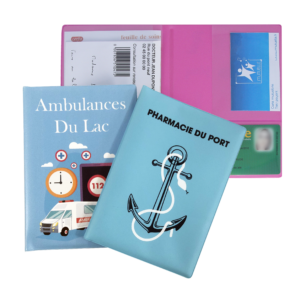 Garde-ordonnances portefeuille 1 carte - Impression numérique