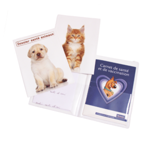 Couverture Carnet de Santé Animaux - Impression numérique