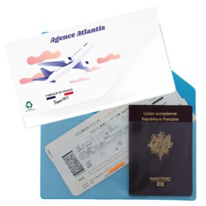 Pochette de voyage à rabat