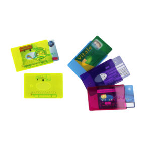 Etui rigide translucide 1 carte