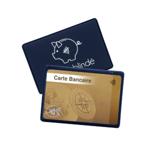 Etui 1 carte soudé anti-RFID